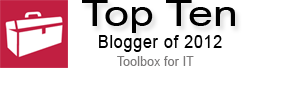 Toolbox.com Top Ten Blogger